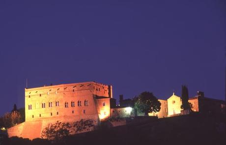 San Giovanni d'Asso notturno