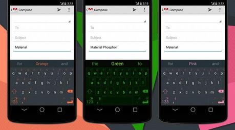 SwiftKey per Android introduce nuovi temi Material Design