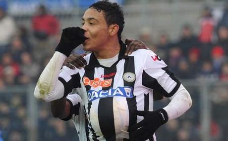 Udinese, tegola Muriel