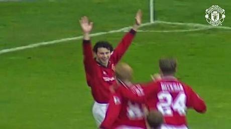 (VIDEO)Ryan Giggs’ record-breaking 15-second effort for United against Southampton..