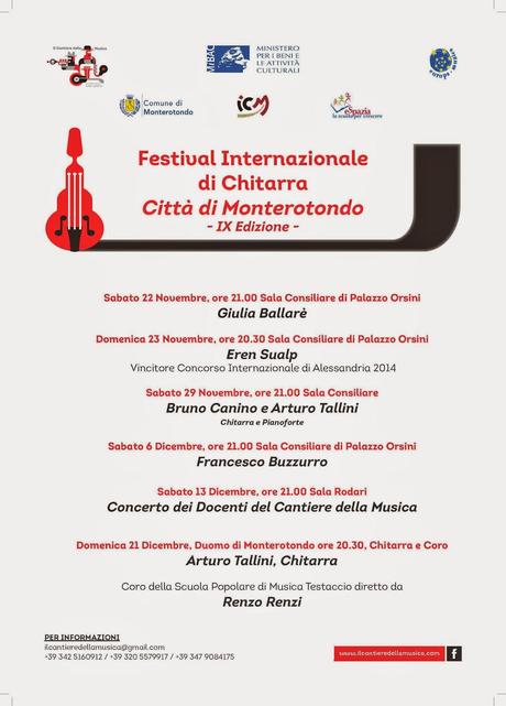 Festival Internazionale di Chitarra Città di Monterotondo