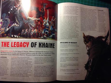 Warhammer Khaine: immagini da White Dwarf