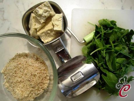 Chicche di tofu e rucola alle nocciole: strategia d'approccio alle buffe espressioni della diffidenza