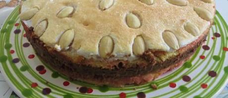 torta di zuppa inglese meringata