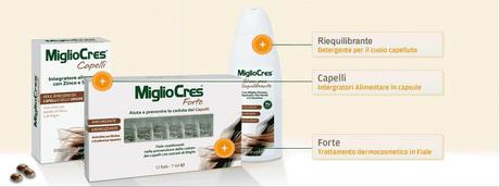 MiglioCres- Un valido aiuto per contrastare la caduta dei capelli