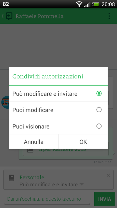 Evernote Workchat: nella versione beta anche i taccuini si condividono in chat!