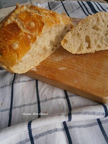 No Knead Bread - Pane Senza Impasto