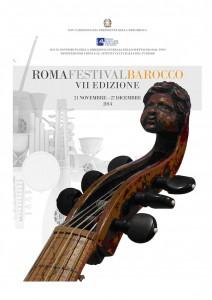 VII EDIZIONE DEL ROMA FESTIVAL BAROCCO con il contributo del  Ministero dei Beni e delle Attività Culturali e del Turismo - Direzione Generale dello Spettacolo dal Vivo 