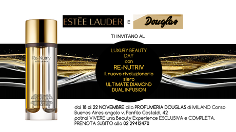 ESTEE LAUDER • RE-NUTRIV La Bellezza Preziosa di Ultimate Diamond Dual Infusion