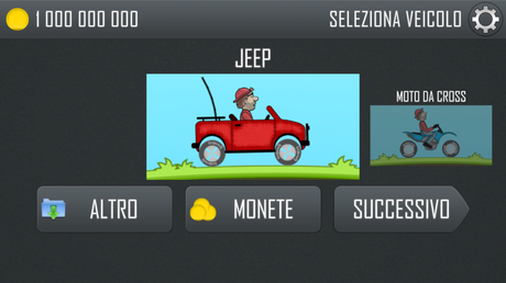 Hill Climb Racing: ottenere monete gratis! Ben 2500 euro! [Guida]