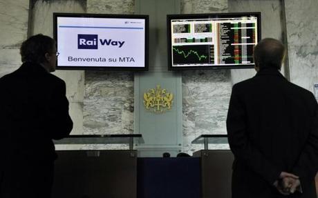 Focus - Rai Way corre nel suo debutto in Borsa, ultima matricola 2014