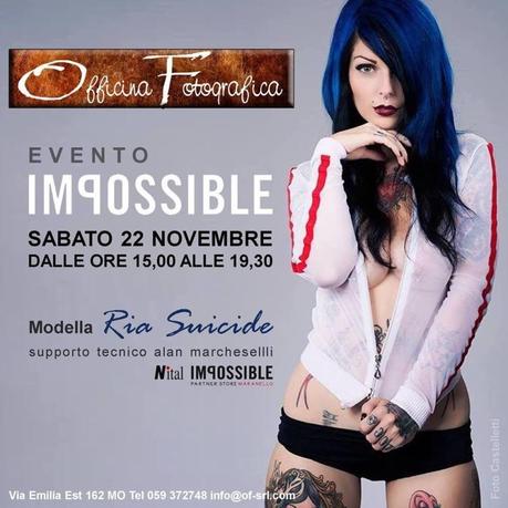 22 novembre 2014: Evento Impossible @ Officina Fotografica