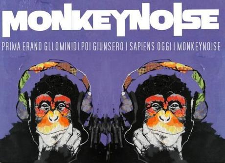 Stanno spopolando i Monkeynoise i dj meta' uomini meta' gorilla