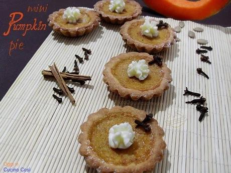 Mini Pie alla Zucca  | Re-Cake