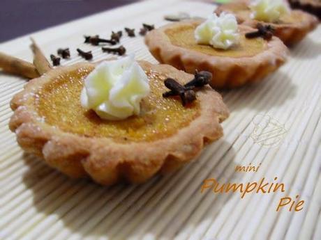 Mini Pie alla Zucca -Pumpkin pie©L.Oggivicucinocosì Mini Pie alla Zucca | Re-Cake