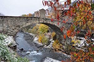 Un ponte dalle parti di Bormio.