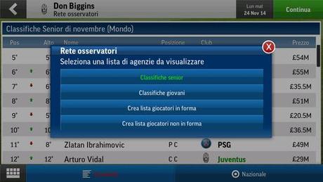  Football Manager Handheld 2015 disponibile per Android e iOS
