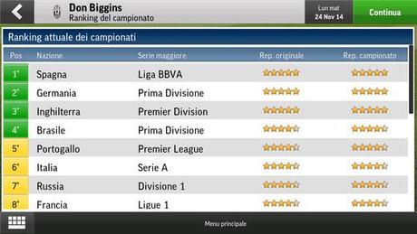  Football Manager Handheld 2015 disponibile per Android e iOS