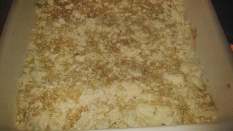 CRUMBLE DI MELE e CREMA LEGGERA alla VANIGLIA