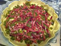 QUICHE CON BROCCOLO SICILIANO E SPECK