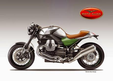 Design Corner - Moto Guzzi 940 CR Study by Oberdan Bezzi