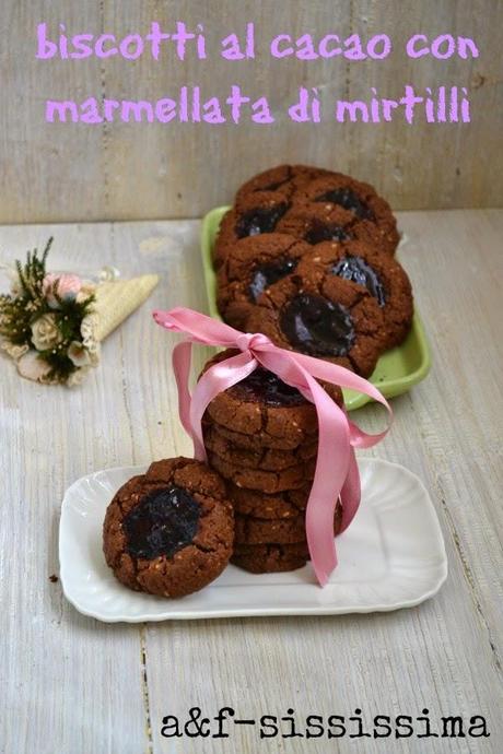 biscotti al cacao ripieni