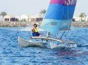 Imparare vela Sailing Accademy nelle calde acque Khaimah