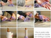 Tutorial: come fare velocemente gomitoli lana easy make yarn balls