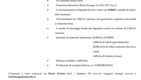 Trescore Cremasco, alcune mamme non autorizzano la visita agli impianti a biogas di Biofor dopo i malori dei bambini negli anni scorsi