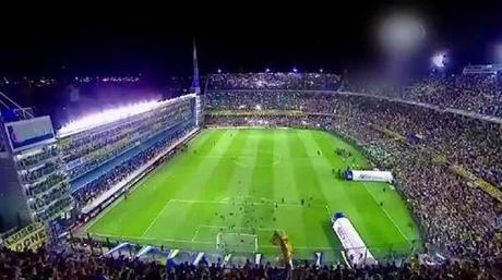 (VIDEO)Superclasico Boca Juniors vs River Plate - Semifinal Ida Copa Sudamericana @La Bombonera