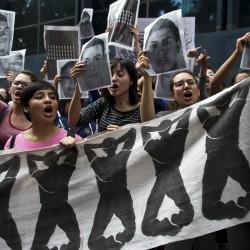 Manifestazioni a Città del Messico (Fonte: npr.org)