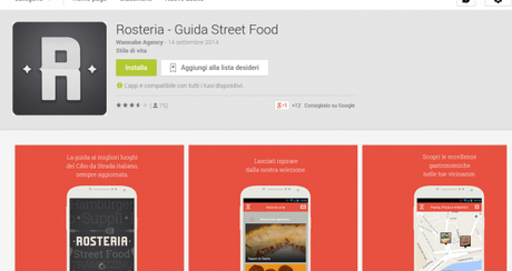 Rosteria   Guida Street Food   App Android su Google Play