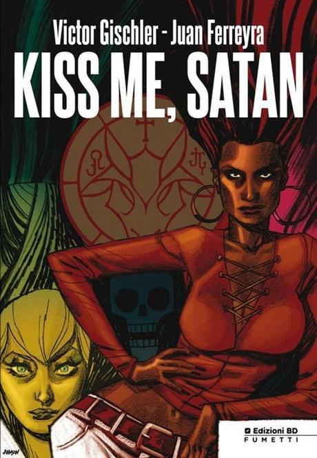 kiss me satan copertina