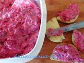 Crostini rustici barbabietole tonno