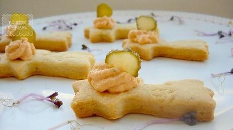 Stelle comete salate or Savory finger comets