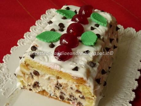 Mini cassata stracciatella con Tortino Gioia di Freddi