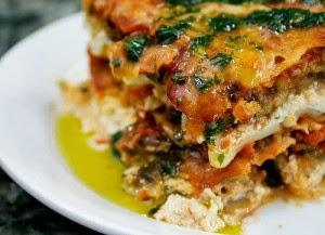 Lasagne con fagiolini e pesto