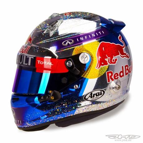 Arai GP-6 S.Vettel Abu Dhabi 2014 by Jens Munser Designs