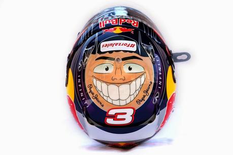 Arai GP-6 D.Ricciardo Abu Dhabi 2014