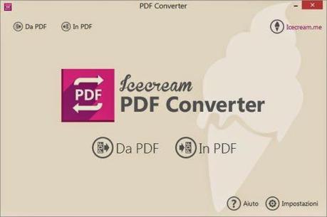 Icecream PDF Converter: completo editor e convertitore di documenti PDF