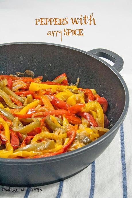 Peperoni al curry / Peppers with curry spice