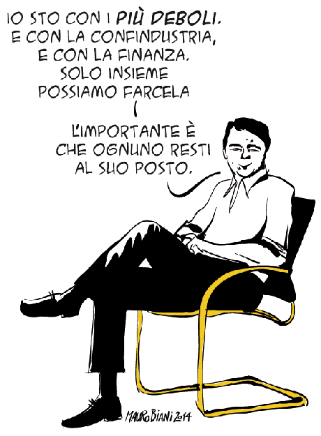 La barzelletta del giorno e` la lettera di Renzi a Repubb...