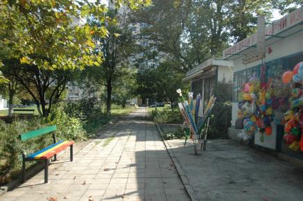 Bulgaria: Lazur, il quartiere popolare di Burgas.