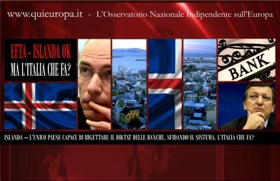 ISLANDA - Cacciati i banchieri l'economia riprende a volare