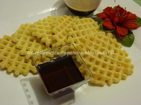 Waffle con sciroppo di acero