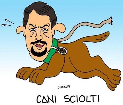 vignetta-salvini, cane sciolto