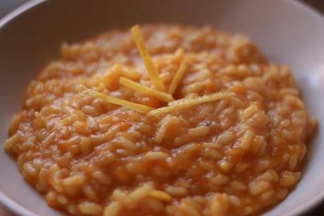 Risotto di zucca e scorza di limone, ma che buonezza!