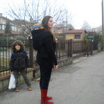 Portare i bambini in inverno