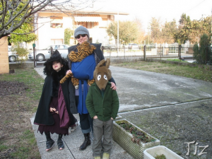 Portare i bambini in inverno