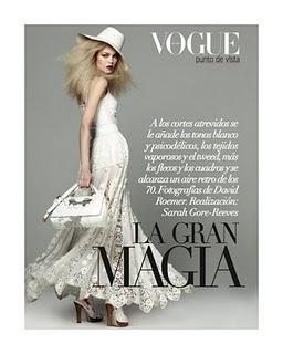 Siri Tollerod in Dolce & Gabbana su Vogue Latin America Mar 2011